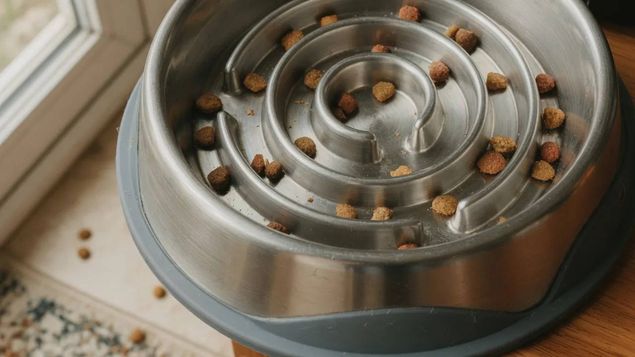 Best Stainless Steel Slow Feeder Dog Bowl (2026) — illustration 1