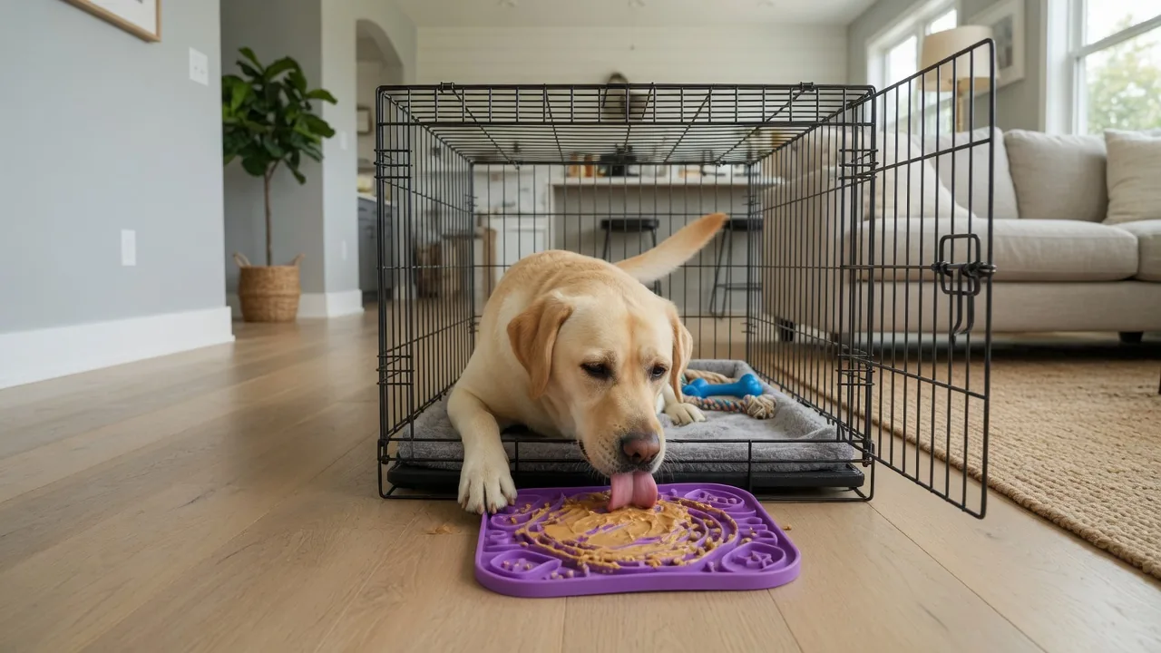 Crate Rest Activities for Dogs: Calm Enrichment During Recovery — illustration 1
