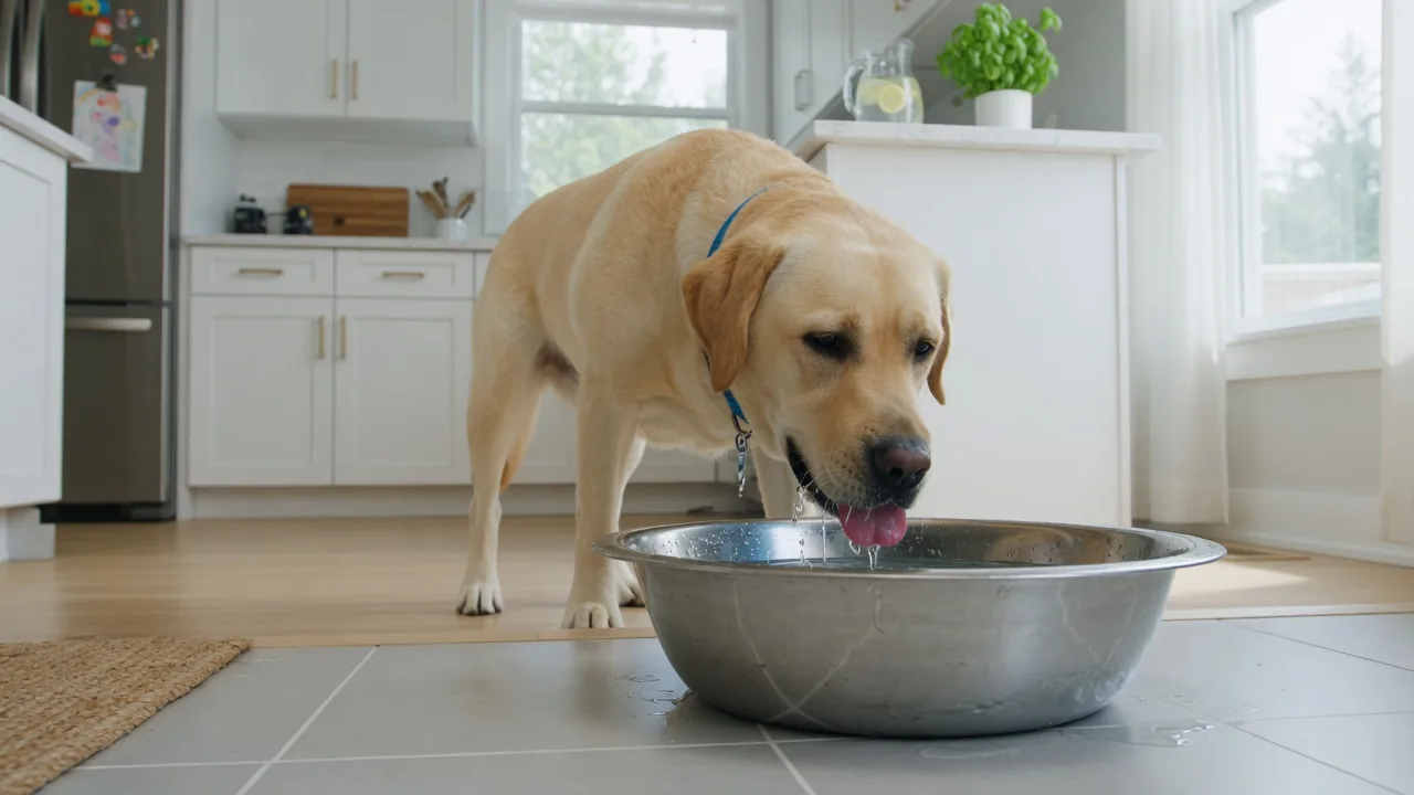 Why Does My Dog Drink Water Too Fast?