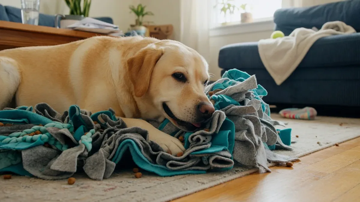 Snuffle Mat vs Puzzle Feeder: Nose Work or Paw Work?