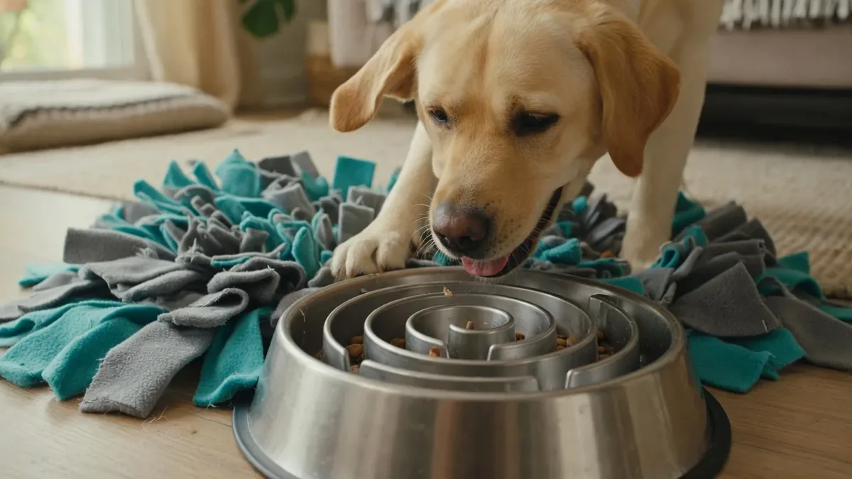 Snuffle Mat vs Puzzle Feeder: Nose Work or Paw Work? — illustration 1