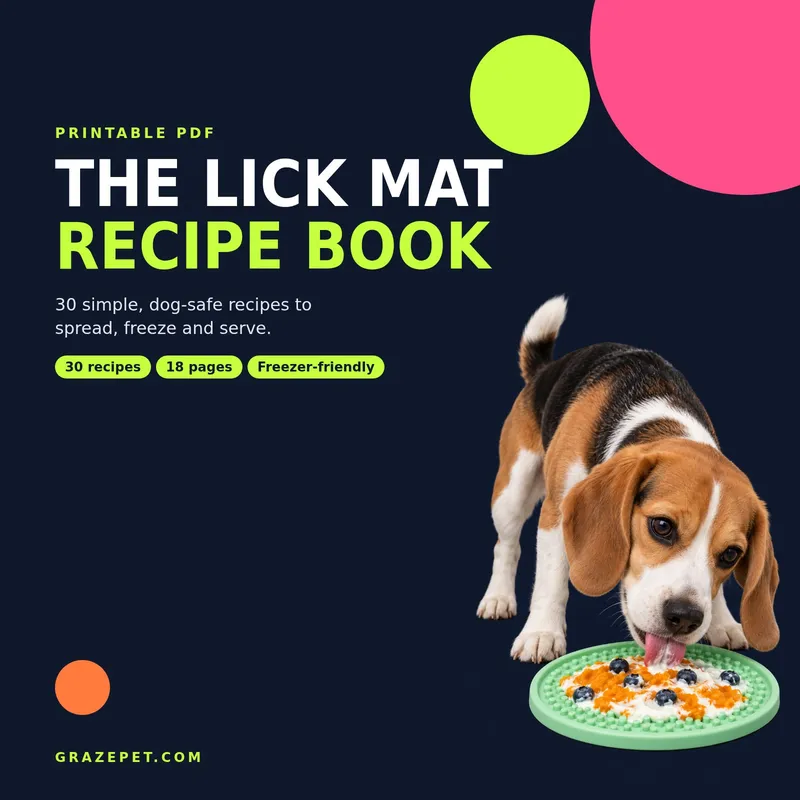 The Lick Mat Recipe Book cover